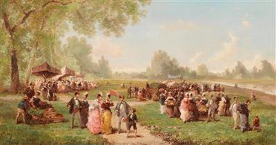 A. Pignoux, Frankreich um 1880 - Paintings