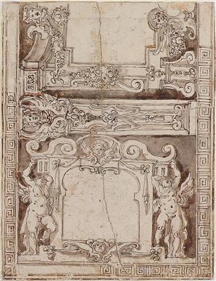 Cherubino Alberti zugeschrieben/attributed - Meisterzeichnungen, Druckgraphik bis 1900, Aquarelle und Miniaturen