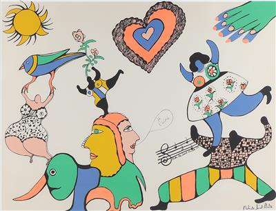 Niki de Saint-Phalle * - Výtisky a multiplikáty