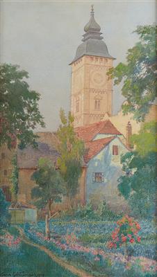 Hans Götzinger - Meisterzeichnungen und Druckgraphik bis 1900, Aquarelle, Miniaturen