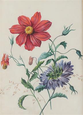 Künstler 19. Jahrhundert - Meisterzeichnungen und Druckgraphik bis 1900, Aquarelle, Miniaturen
