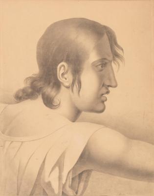 Anne Louis Girodet-Troison Umkreis/Circle - Meisterzeichnungen, Druckgraphik bis 1900, Aquarelle und Miniaturen
