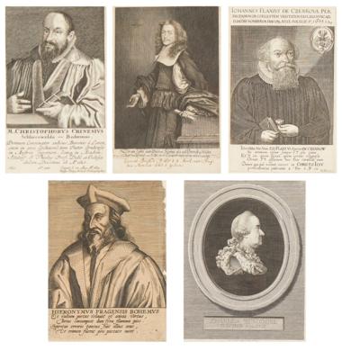 Konvolut Porträtstiche, 17./18. Jahrhundert - Paintings
