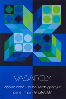 Victor Vasarely * - Moderní umění grafika