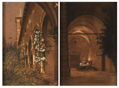 Anton Perko zugeschrieben/attributed - Disegni di maestri, stampe fino al 1900, acquerelli e miniature
