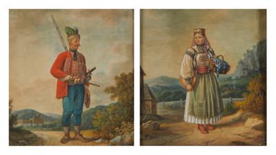 Franz Jaschke - Disegni di maestri, stampe fino al 1900, acquerelli e miniature