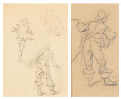 Adolf Boehm - Mistrovské kresby, Tisky do roku 1900, Akvarely a miniatury