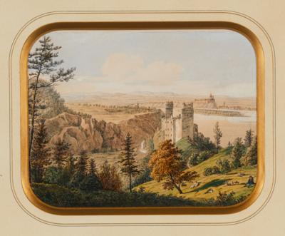 Künstler Mitte 19. Jahrhundert - Meisterzeichnungen und Druckgraphik bis 1900, Aquarelle, Miniaturen