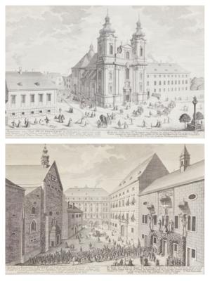 Salomon Kleiner - Meisterzeichnungen und Druckgraphik bis 1900, Aquarelle, Miniaturen