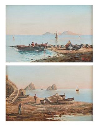 Künstlerin um 1900 - Paintings