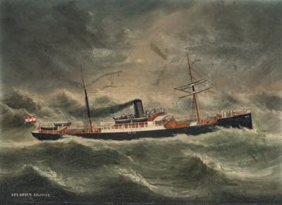 Marinemaler um 1900 - Paintings