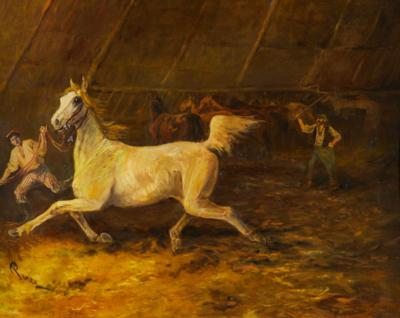 Perez, um 1900 - Paintings