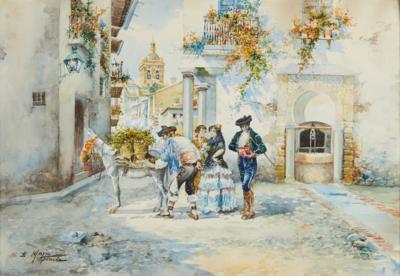 Enrique Marin Higuero * - Tisky, kresby a akvarely do roku 1900