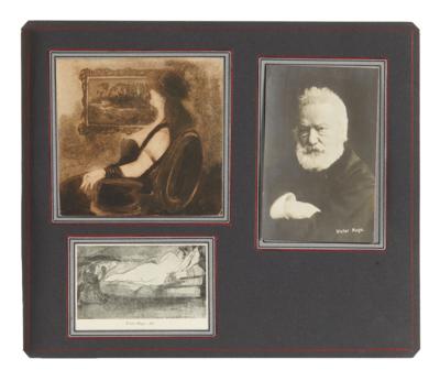 Georges-Victor Hugo zugeschrieben/attributed - Graphiken, Zeichnungen und Aquarelle bis 1900