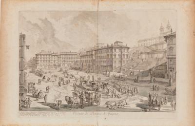 Giovanni Battista Piranesi - Graphiken, Zeichnungen und Aquarelle bis 1900