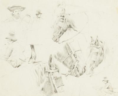 Johann Adam Klein zugeschrieben/attributed - Stampe, disegni e acquerelli fino al 1900