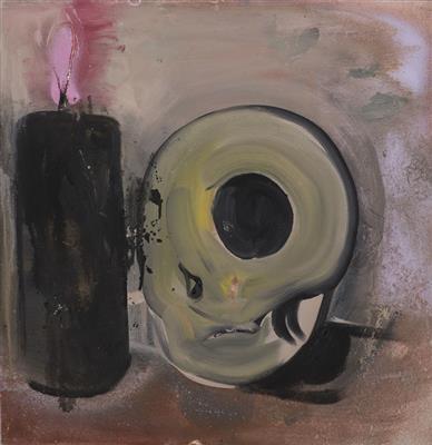 Tin Trohar Aus der Serie "skull and candle" - Benefizauktion zugunsten SOS Mitmensch - Zeitgenössische Kunst im Dienste der Menschenrechte