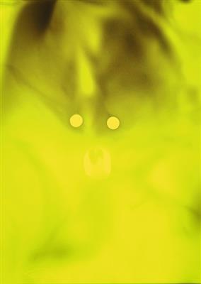 Josef RAMASEDER, O.T. (Maske gelb), 2019 - Jubiläums-Charity-Kunstauktion zugunsten SOS MITMENSCH