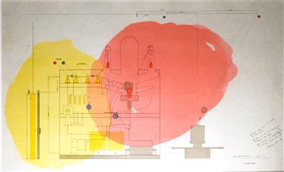 TAKIS, Studie zu einer Lichtskulptur ausgestellt in Paris, 1963-64 - Charity-Kunstauktion zugunsten Delta Cultura Cabo Verde