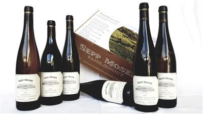 Sepp Moser, "Lagen-Paket" Sechs Weine aus verschiedenen Lagen. - Charity-Weinauktion zugunsten von INTEGRATIONSHAUS