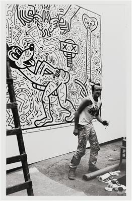 Peter Baum, Keith Haring, Biennale Venedig - 10. benefiční aukce pro Delta Cultura Cabo Verde
