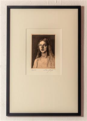 Fuchs, Ernst Portrait Angelika - Asta d'arte di beneficenza a favore di Asyl in Not