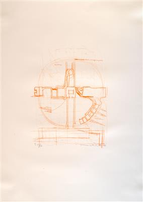 Hermann Nitsch, Die Architektur des OM-Theaters - Charity-Kunstauktion