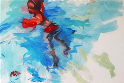 Dora Mai, Im Wasser II, aus der Serie Körpergefühl - Artists for Children Charity-Kunstauktion