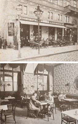 August Klein, Café Kremser - Fotografie