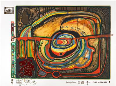 Friedensreich Hundertwasser* - Moderne und Zeitgenössische Druckgrafik