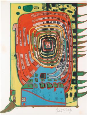 Friedensreich Hundertwasser* - Moderní a sou?asné tisky