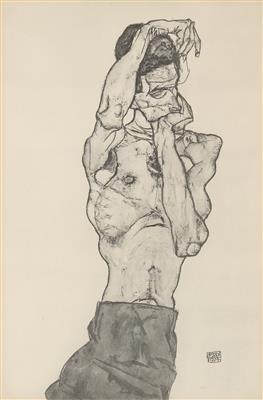 Nach Egon Schiele - Moderne und Zeitgenössische Druckgrafik