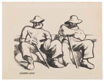 Albin Egger-Lienz - Moderne und Zeitgenössische Druckgrafik