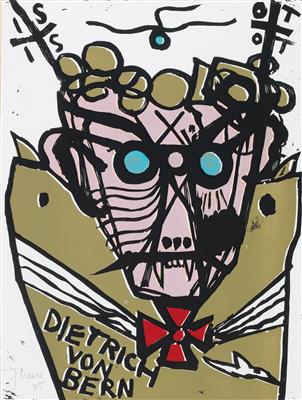 Jonathan Meese * - Moderne und Zeitgenössische Druckgrafik