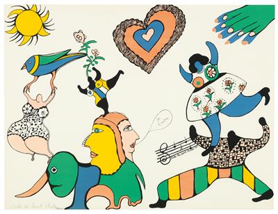 Niki de Saint-Phalle * - Moderní a současné tisky