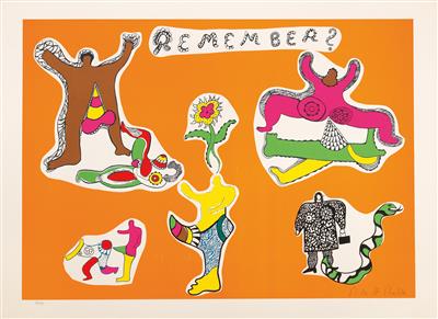 Niki de Saint-Phalle * - Graphic prints