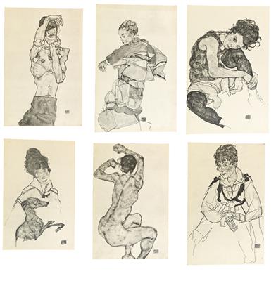 Egon Schiele - Druckgrafik und Multiples