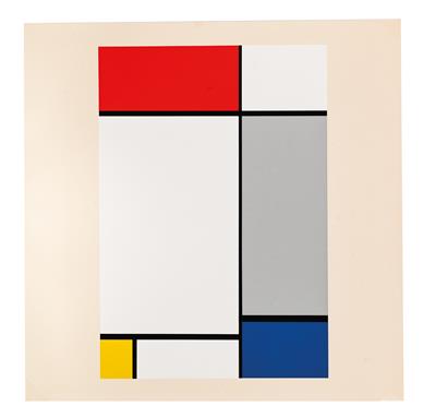 After Piet Mondrian - Moderní grafika