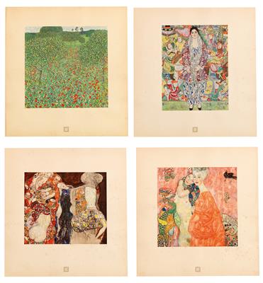 After Gustav Klimt - Dipinti e Incisione