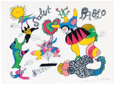 Niki de Saint-Phalle * - Moderní umění grafika