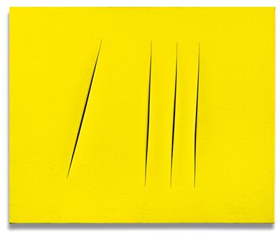 Lucio Fontana * - Zeitgenössische Kunst, Teil 1