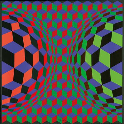 Victor Vasarely * - Zeitgenössische Kunst, Teil 1