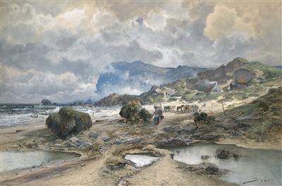 Jacques Matthias Schenker - Ölgemälde und Aquarelle des 19. Jahrhunderts