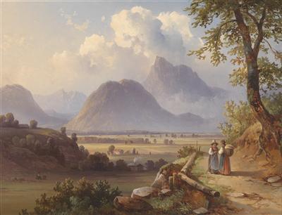 Edmund Mahlknecht - 19th Century Paintings