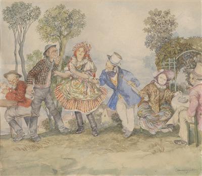 Erhard Amadeus Dier * - Mistrovské kresby, Tisky do roku 1900, Akvarely a miniatury