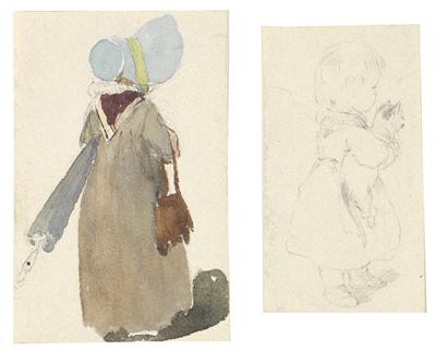 Peter Fendi - Mistrovské kresby, Tisky do roku 1900, Akvarely a miniatury