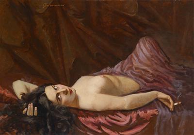 Oreste Garaccioni - 19th Century Paintings and Watercolours
