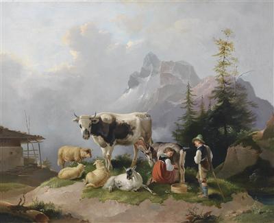 Joseph Heike - Obrazy 19. století