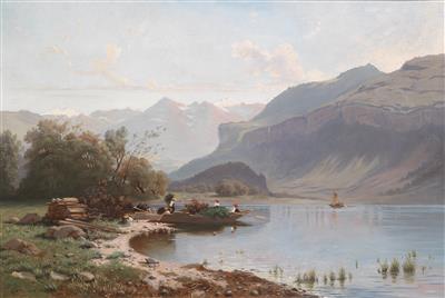 Karl Girardet - Obrazy 19. století