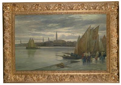 O. Trebor, c. 1900 - Dipinti a olio e acquarelli del XIX secolo